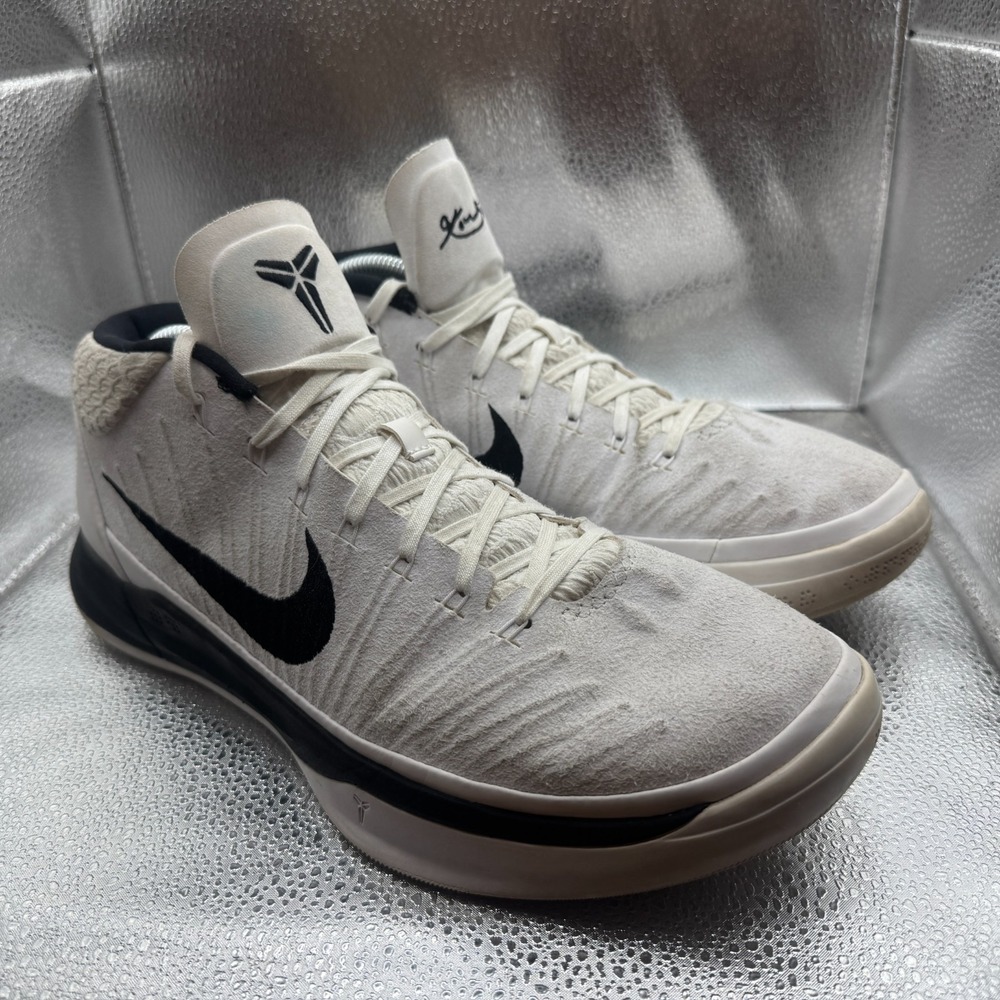 RARE‎ 🚀 Size 11 Nike Kobe AD TB Promo Mens White Black Running Shoes 942521-001